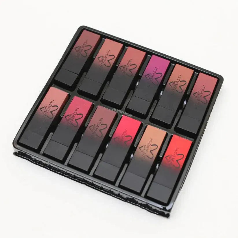Huda Beauty Matte Lipstick 12 Pcs Set