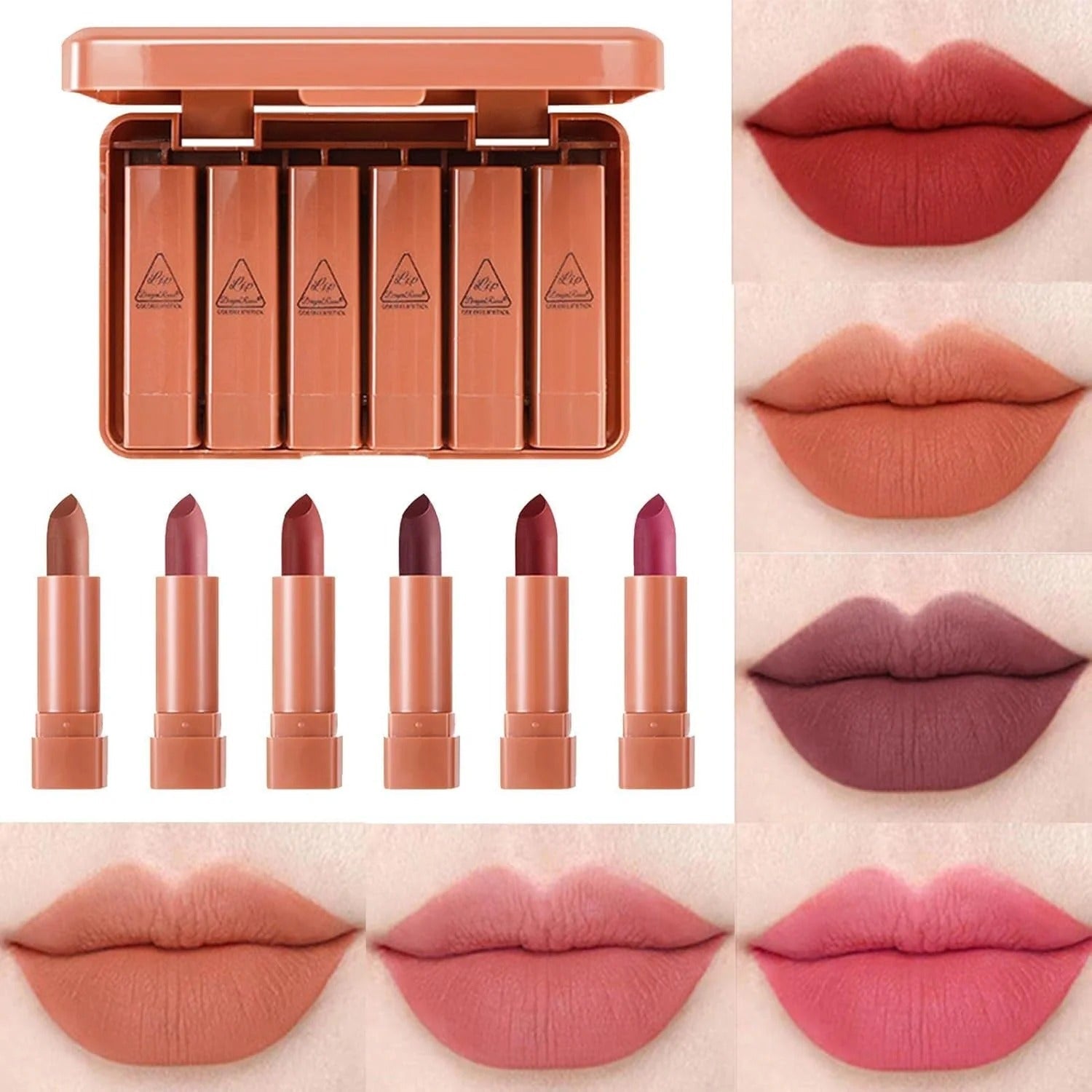 HENG FANG High Quality Makeup Matte Organic Waterproof Lipstick