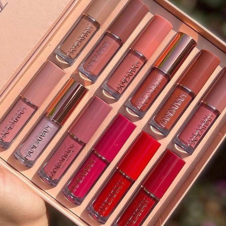 HANDAIYAN 12 pcs Liquid Lipstick Box