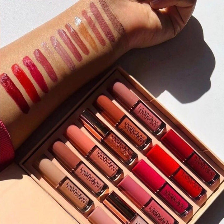 HANDAIYAN 12 pcs Liquid Lipstick Box