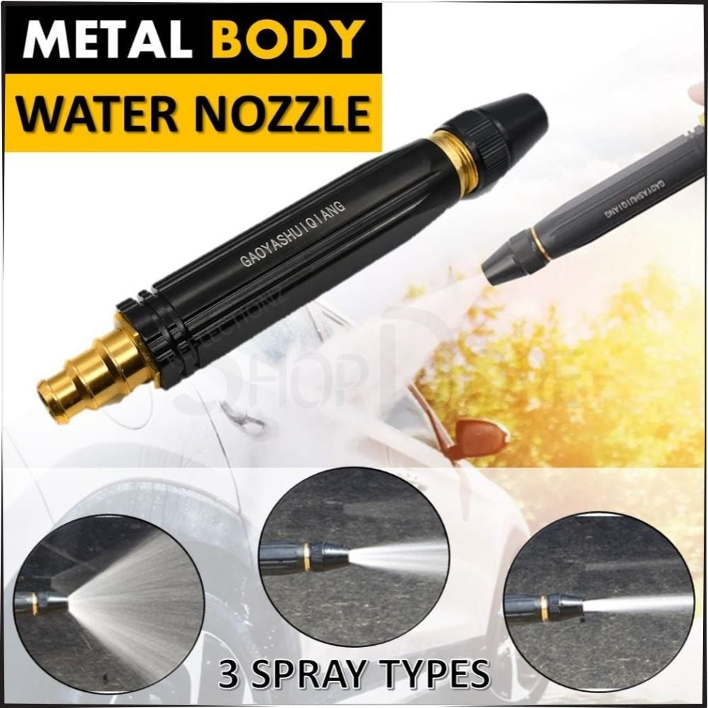 Adjustable High-pressure Metal Brass Water Spray Nozzle( Metal Material)