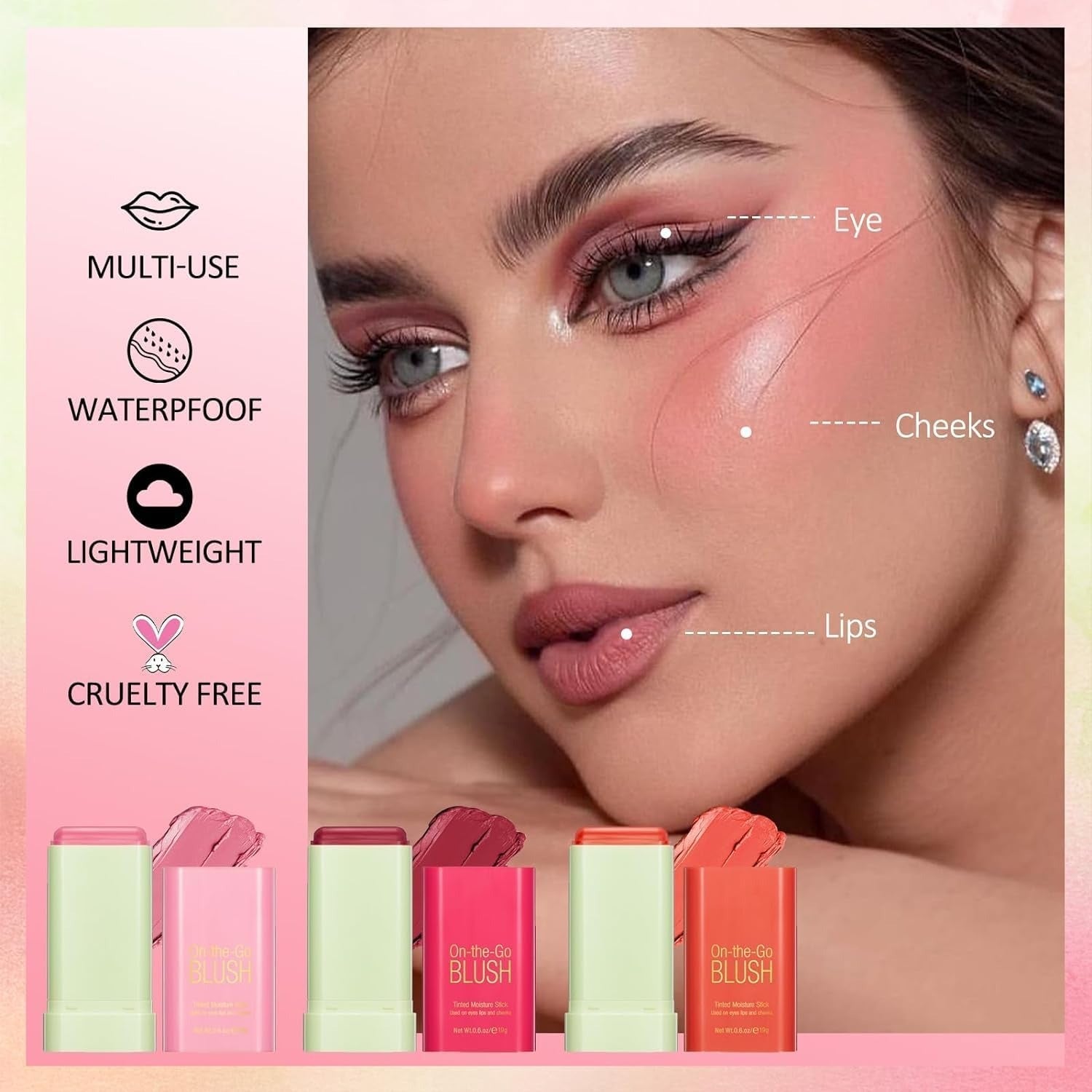 PiXi – On the Glow Blush (Premium Blush Stick)